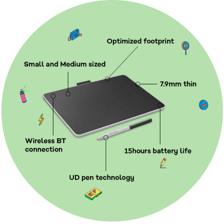 Wacom One pen tablet Small Standard CTC4110WL Graphic Tablet