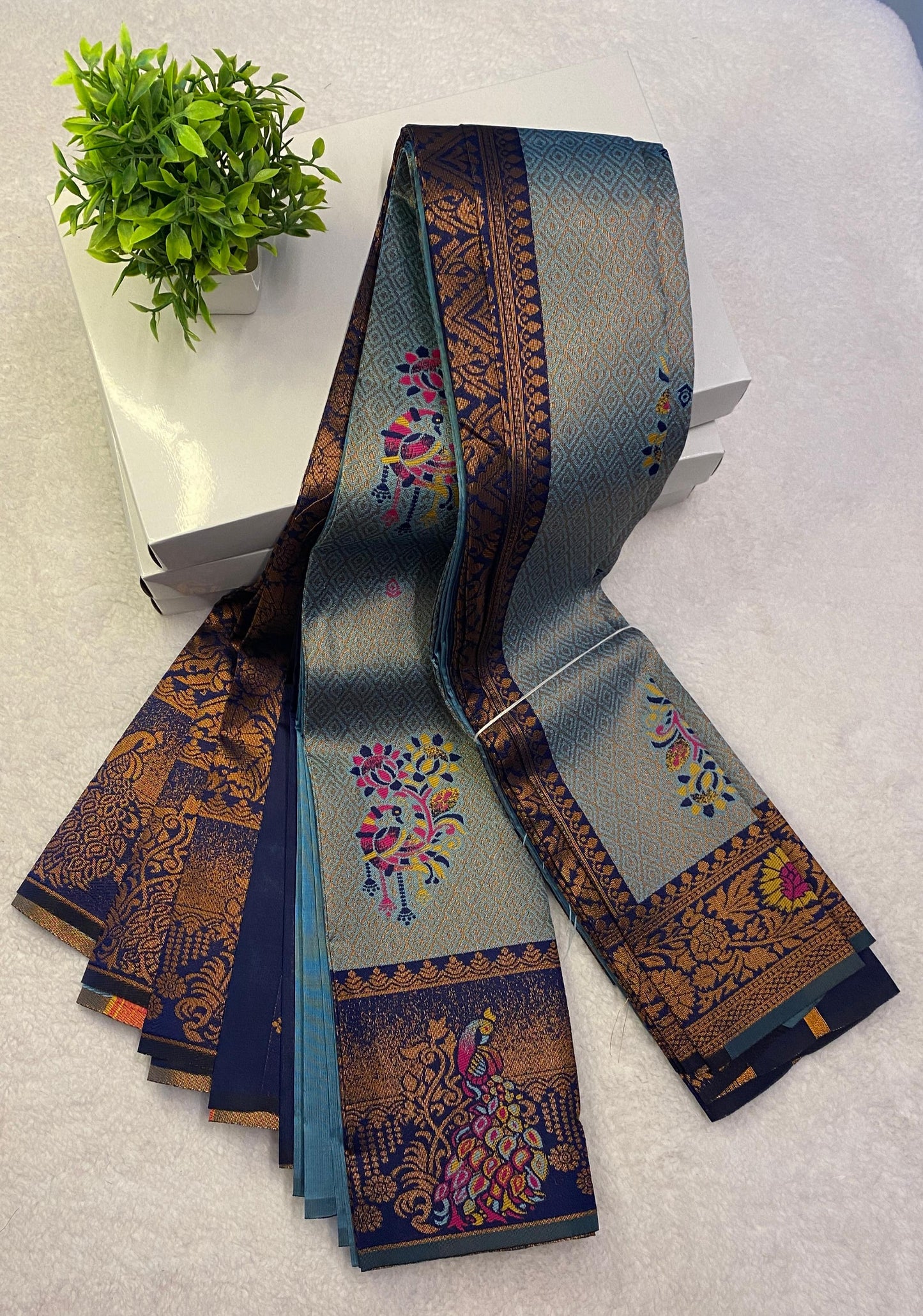 Kari Semi Silk Saree