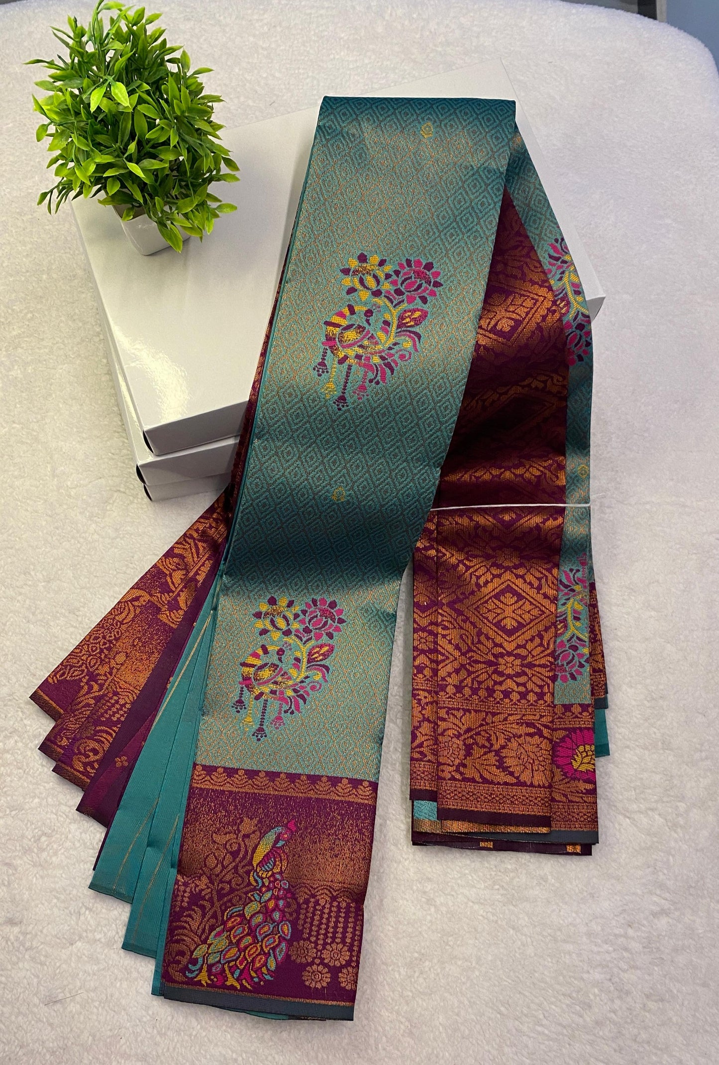 Kari Semi Silk Saree