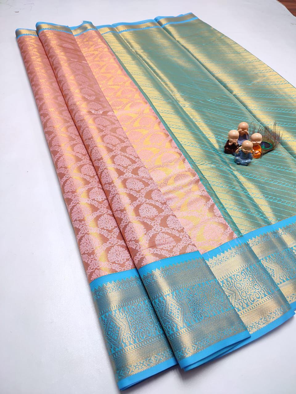 Grand Wedding Tissue Silk Saree