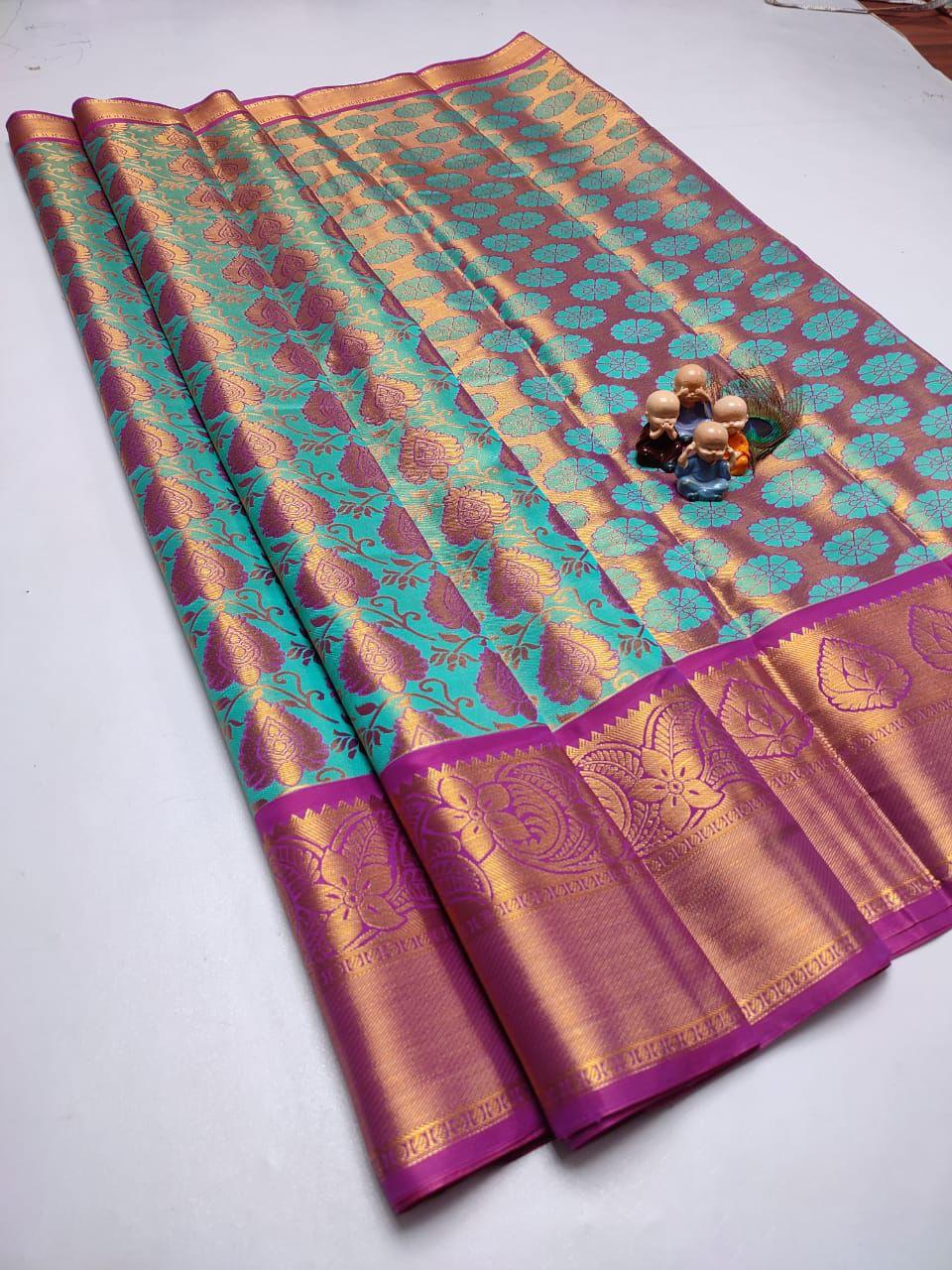 Grand Wedding Tissue Silk Saree