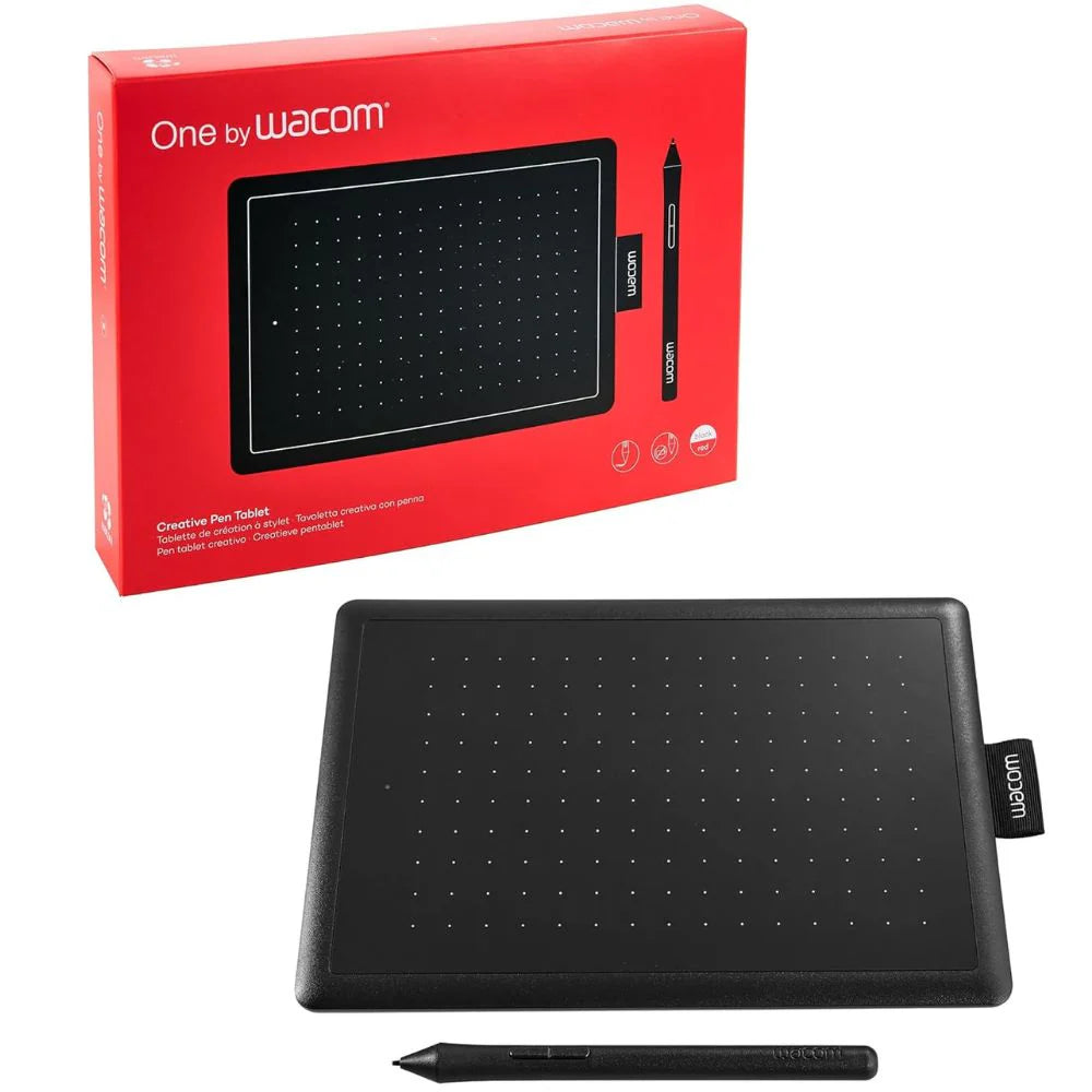 Wacom CTL-472/K0-CX Small Graphic Tablet (Red and Black)