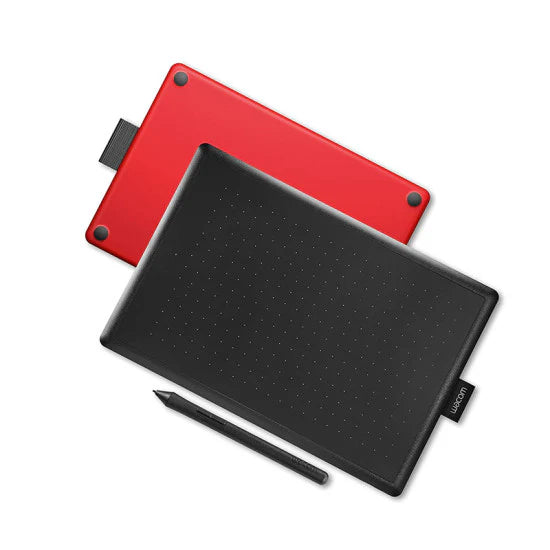 Wacom CTL-472/K0-CX Small Graphic Tablet (Red and Black)