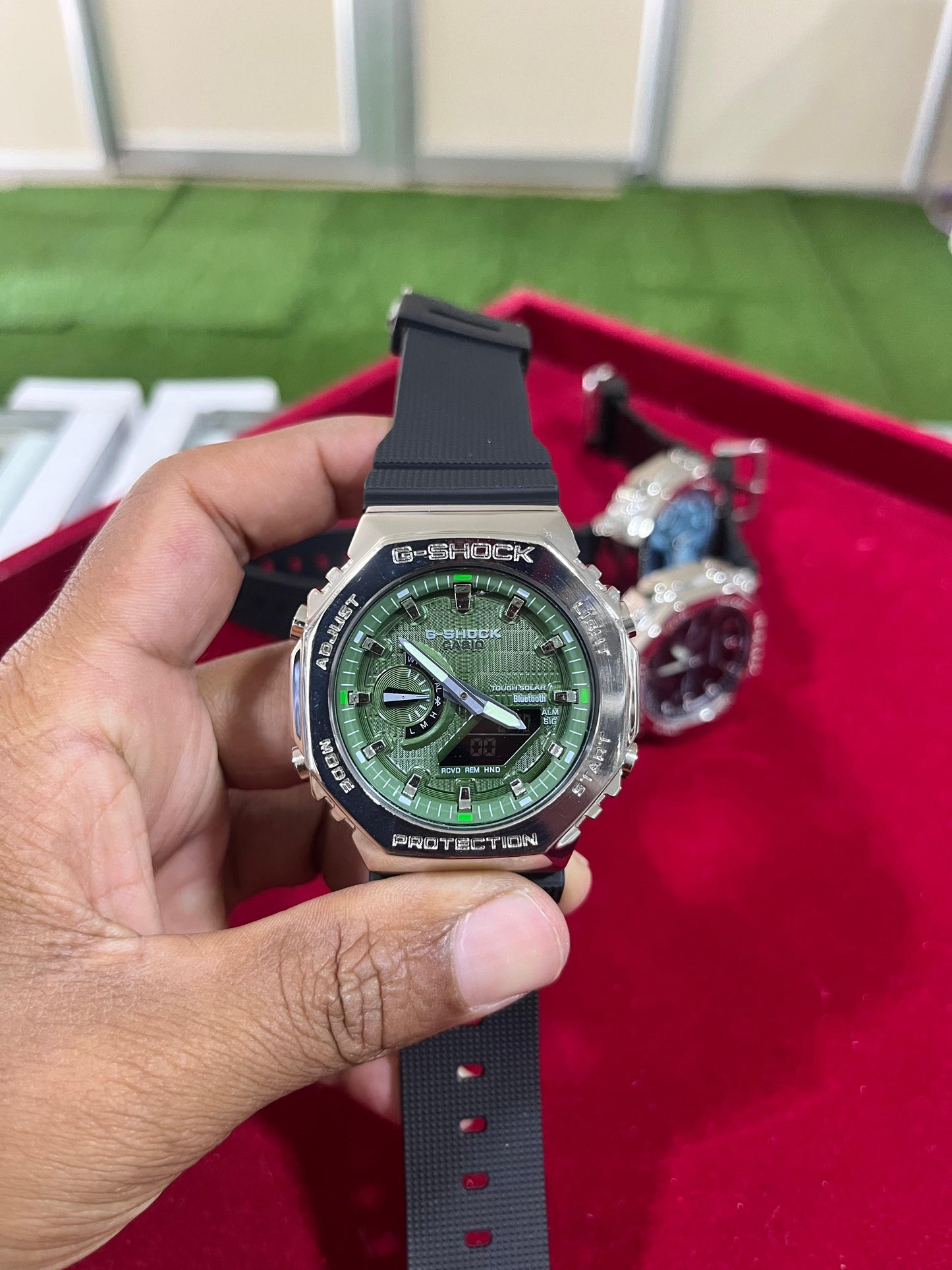 (Brand Inspired) G-SHOCK Casio Bt Analog-Digital Watch