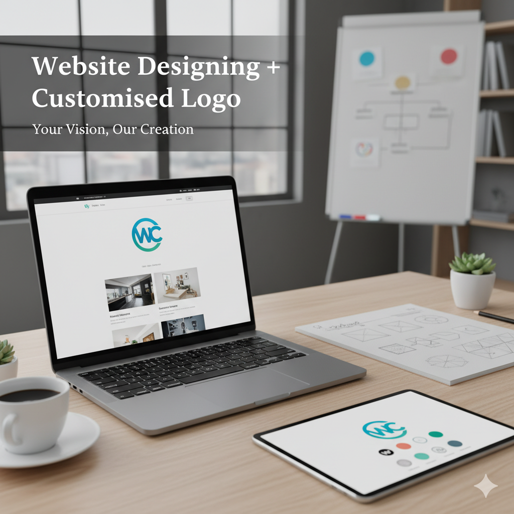 Professional Website Design Service - KIKI NEST™ ( 1 Year free Suppport)