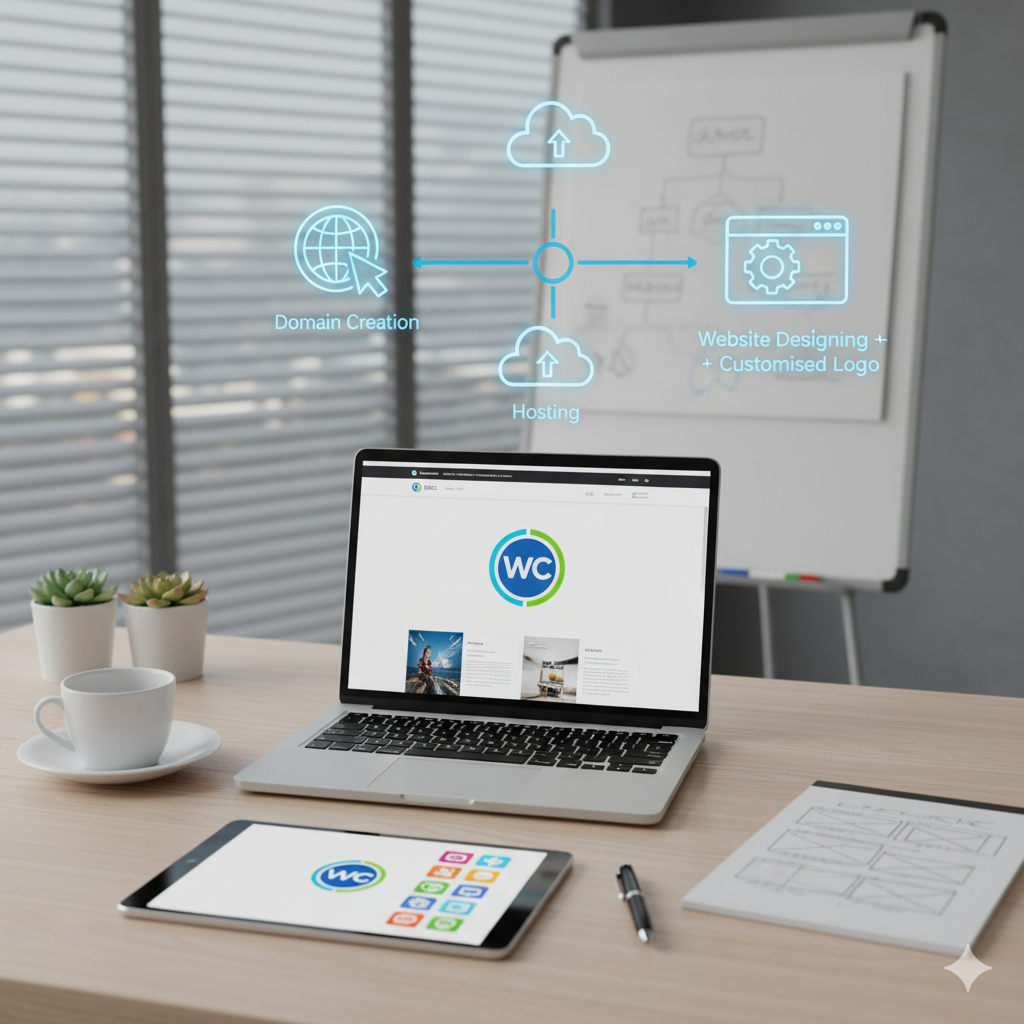Professional Website Design Service - KIKI NEST™ ( 1 Year free Suppport)