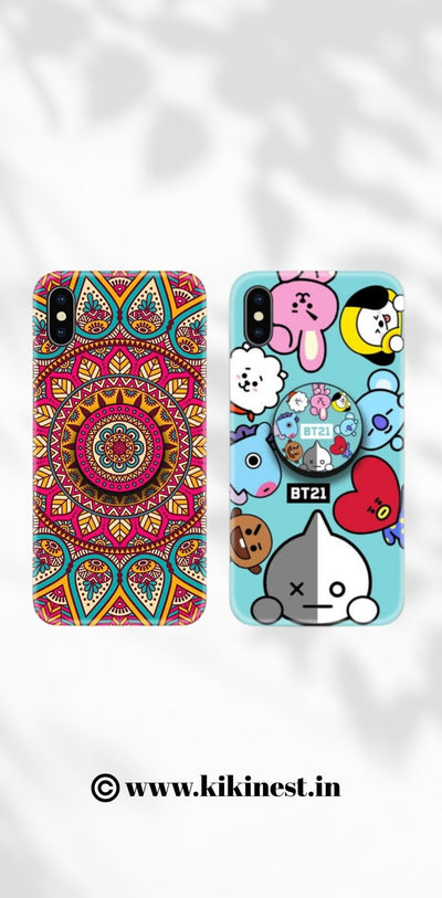 Customised Popup Fiber mobile case
