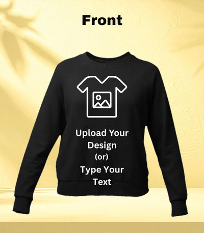 Customised Sweat shirt - (Unisex)