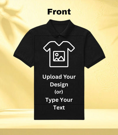Customised Polo T shirt - (Unisex)