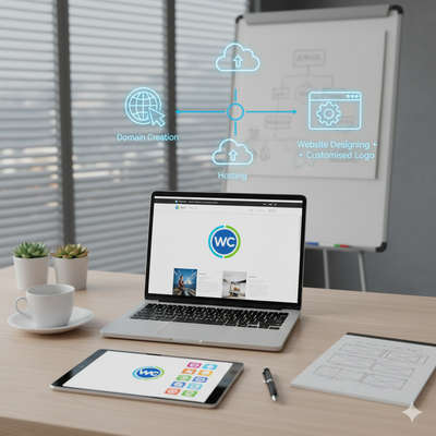 Professional Website Design Service - KIKI NEST™ ( 1 Year free Suppport)